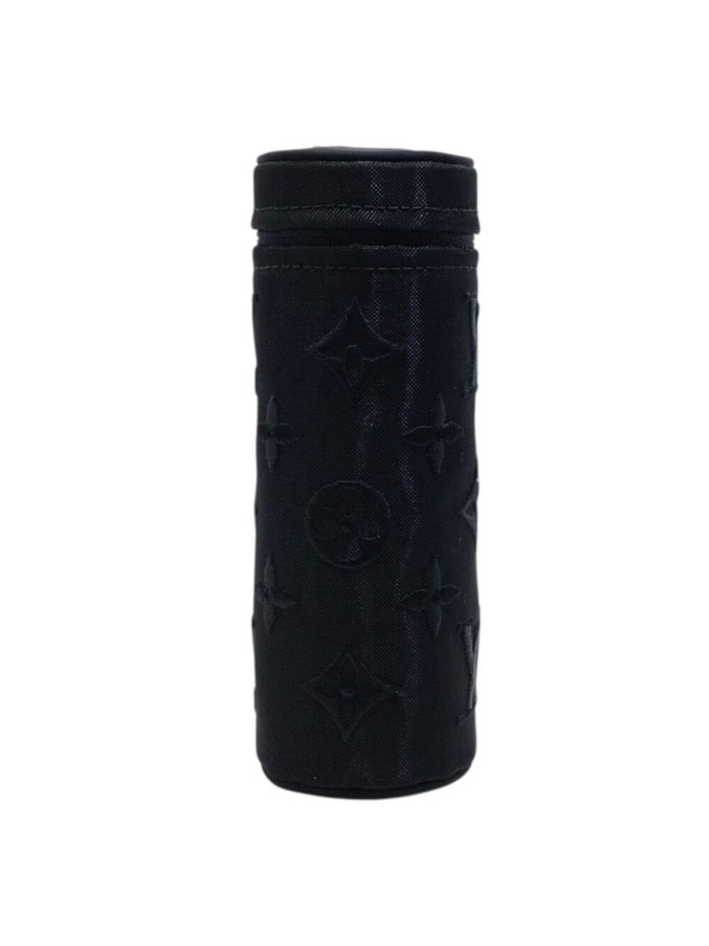 ★SOLD★ Louis Vuitton Mask Cover Pouch Set Monogram Mesh Polyester Cotton Black - Picture 6 of 10